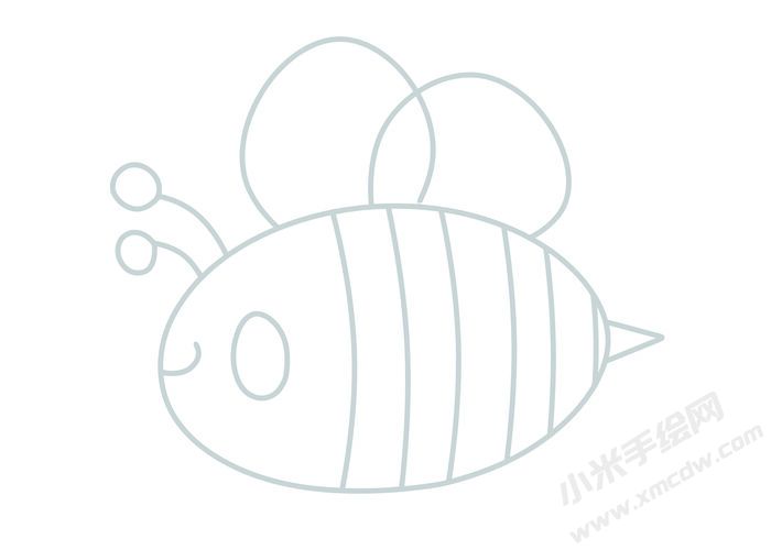 蜜蜂簡(jiǎn)筆畫(huà)灰色線稿08.jpg