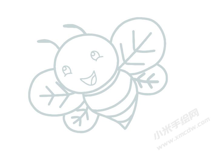 蜜蜂簡(jiǎn)筆畫(huà)灰色線稿05.jpg