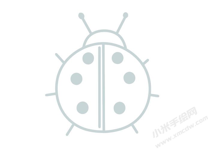 七星瓢蟲(chóng)簡(jiǎn)筆畫(huà)灰色線稿05.jpg