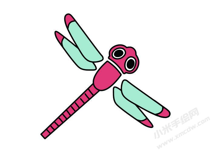 蜻蜓簡(jiǎn)筆畫彩圖稿01.jpg