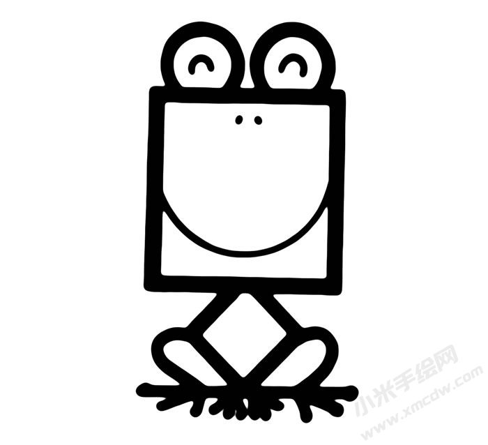 青蛙兒童簡(jiǎn)筆畫(huà)步驟06.jpg