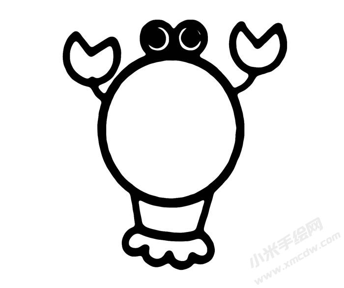 龍蝦兒童簡(jiǎn)筆畫(huà)步驟05.jpg