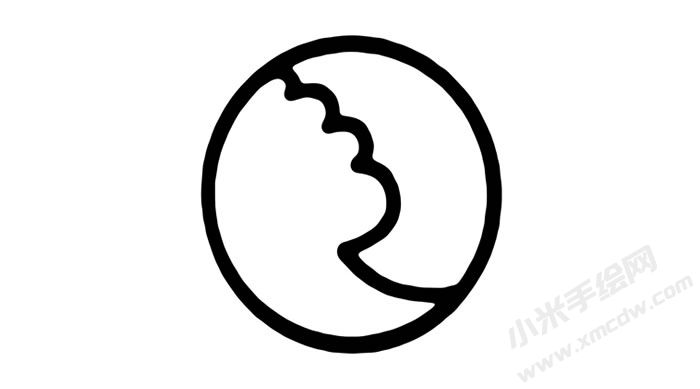 卷心菜兒童簡(jiǎn)筆畫步驟02.jpg