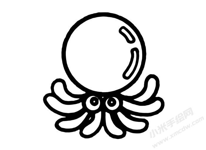 章魚兒童簡筆畫步驟06.jpg