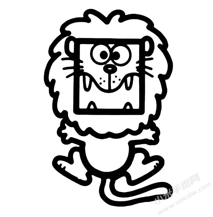 獅子兒童簡筆畫步驟06.jpg