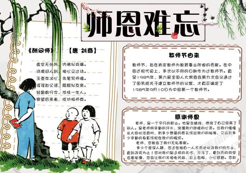 師恩難忘手抄報有字版.jpg