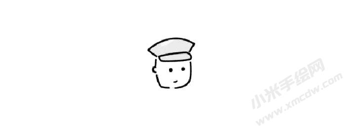 交通警察幼兒簡(jiǎn)筆畫(huà)步驟01.jpg