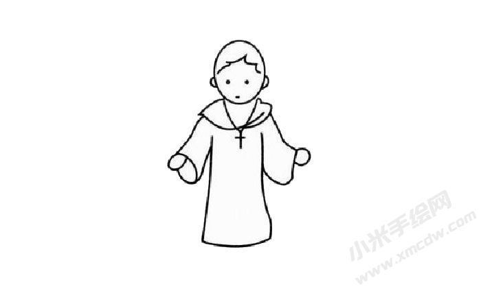 牧師幼兒簡筆畫步驟03.jpg