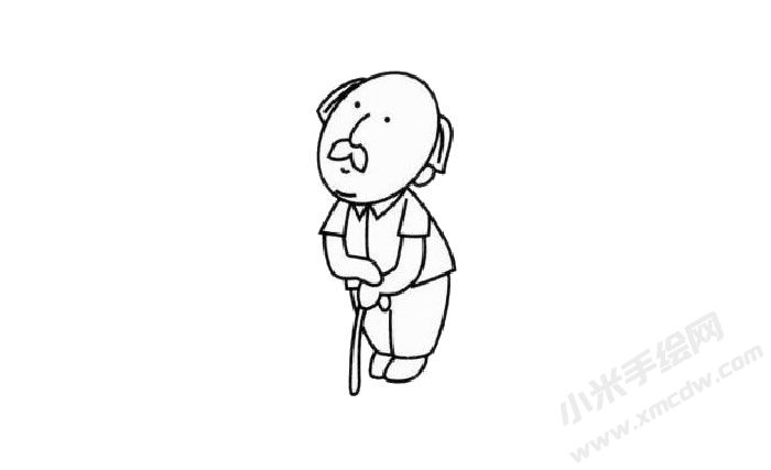 爺爺幼兒簡(jiǎn)筆畫(huà)步驟03.jpg