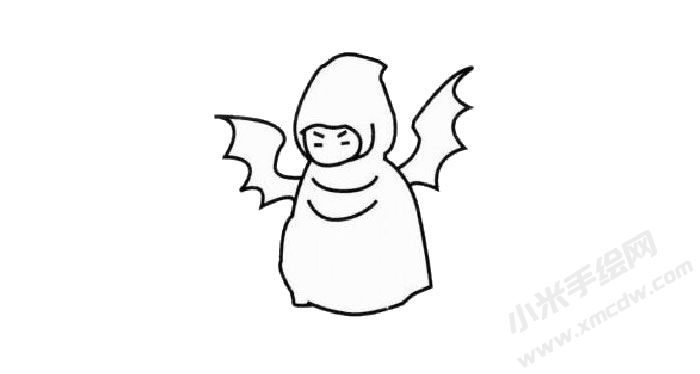 惡魔幼兒簡筆畫步驟03.jpg