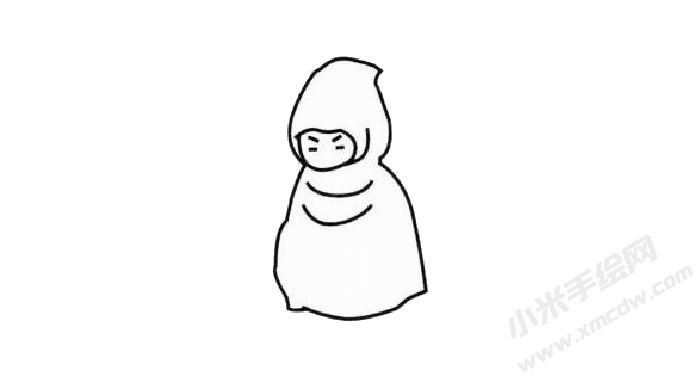 惡魔幼兒簡筆畫步驟02.jpg