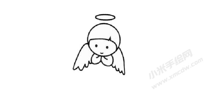 天使幼兒簡(jiǎn)筆畫步驟01.jpg