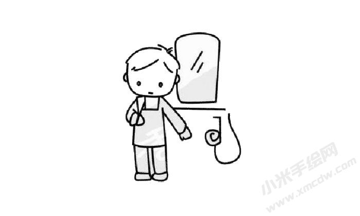理發(fā)師幼兒簡(jiǎn)筆畫步驟03.jpg