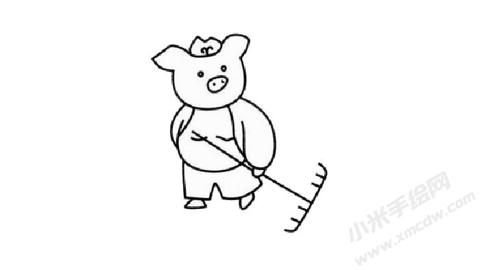 豬八戒兒童簡(jiǎn)筆畫步驟03.jpg