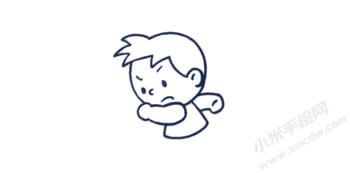 足球小子簡(jiǎn)筆畫創(chuàng)作步驟02.jpg