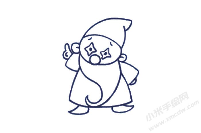 小丑幼兒簡筆畫步驟03.jpg