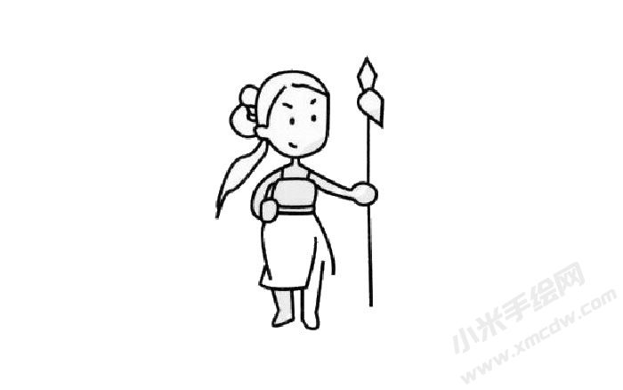 滑板小子兒童簡筆畫步驟03.jpg