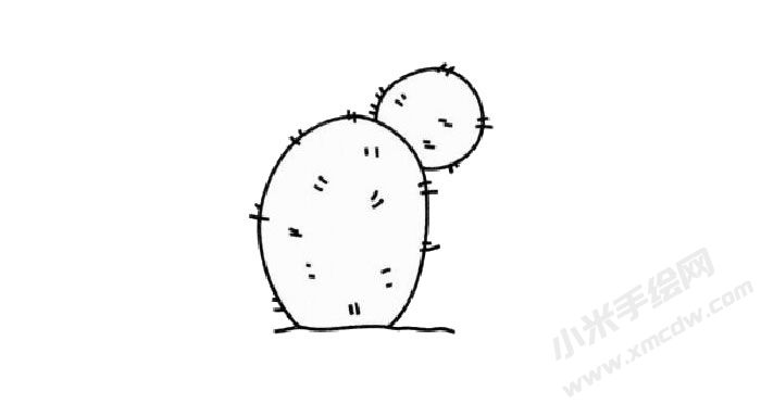 仙人掌兒童簡(jiǎn)筆畫(huà)步驟02.jpg