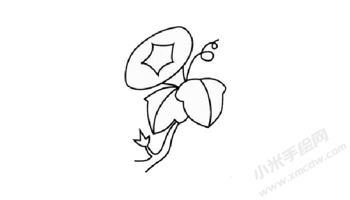 牽牛花簡(jiǎn)筆畫創(chuàng)作步驟02.jpg