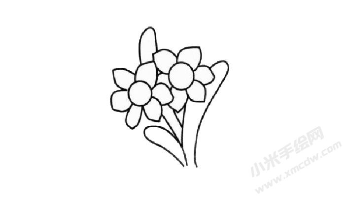 水仙花兒童簡筆畫創(chuàng)作步驟03.jpg