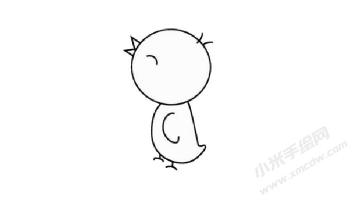 小雞兒童簡(jiǎn)筆畫步驟03.jpg