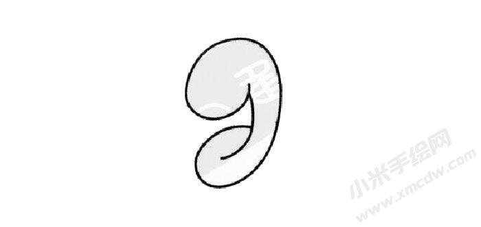 蛇的兒童簡(jiǎn)筆畫繪制步驟01.jpg