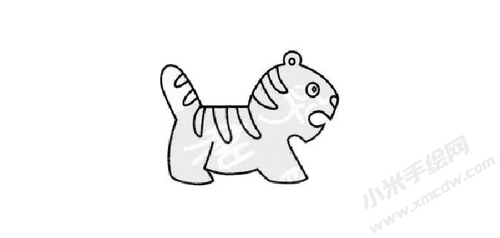 小老虎簡(jiǎn)筆畫繪制步驟03.jpg