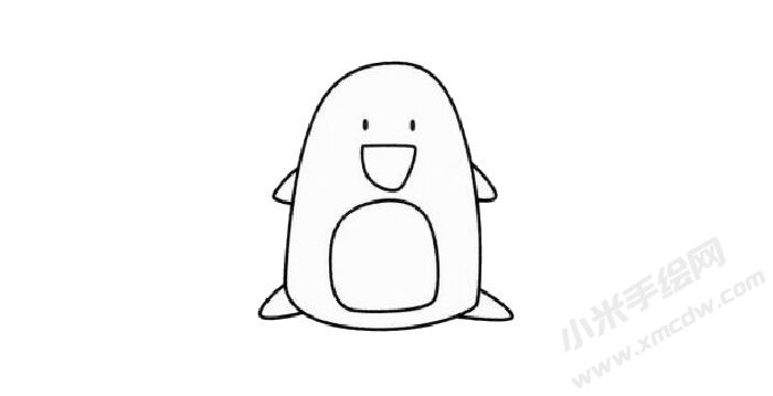 企鵝兒童簡(jiǎn)筆畫繪制步驟03.jpg