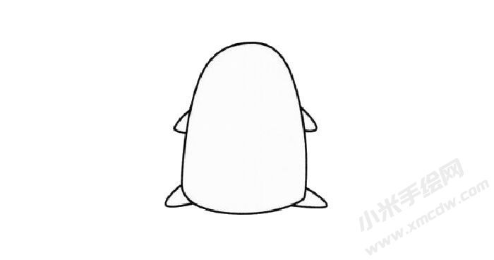 企鵝兒童簡(jiǎn)筆畫繪制步驟02.jpg