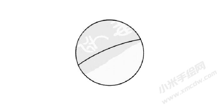 七星瓢蟲兒童簡筆畫繪制步驟01.jpg