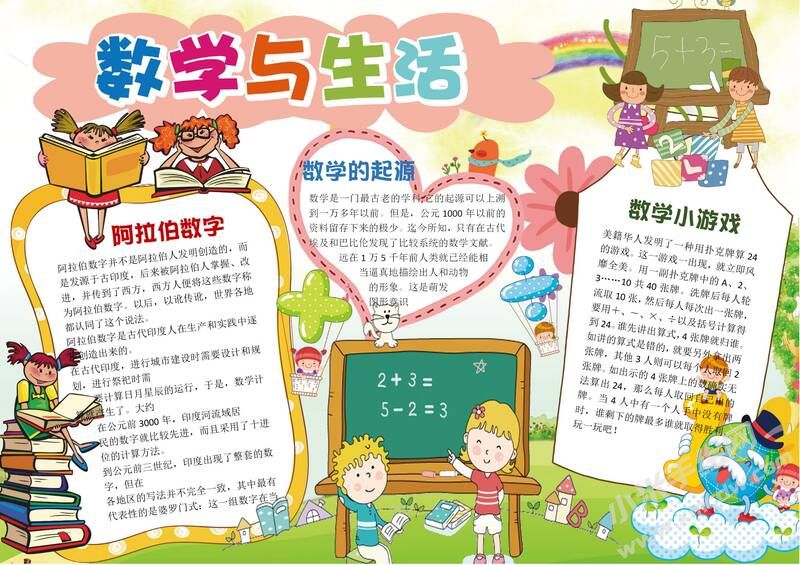 數(shù)學(xué)與生活小報(bào)模板有字版.jpg