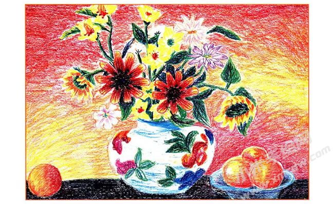 花瓶靜物油畫棒創(chuàng)作步驟04.jpg