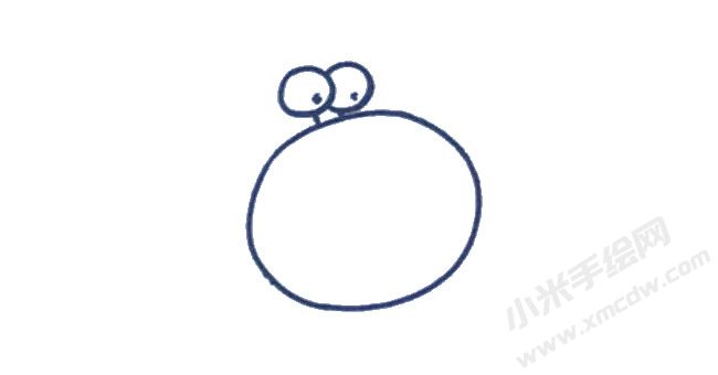 螃蟹簡(jiǎn)筆畫(huà)法步驟01.jpg
