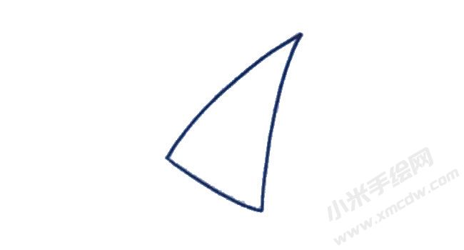 帆船幼兒簡(jiǎn)筆畫繪制步驟01.jpg