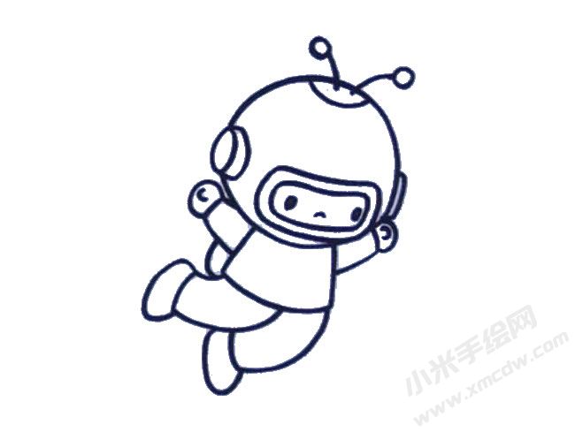 宇航員簡筆畫創(chuàng)作步驟04.jpg
