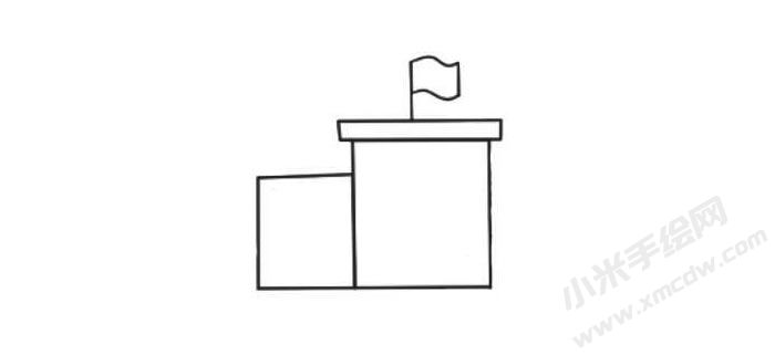 學(xué)校簡(jiǎn)筆畫(huà)繪制步驟03.jpg