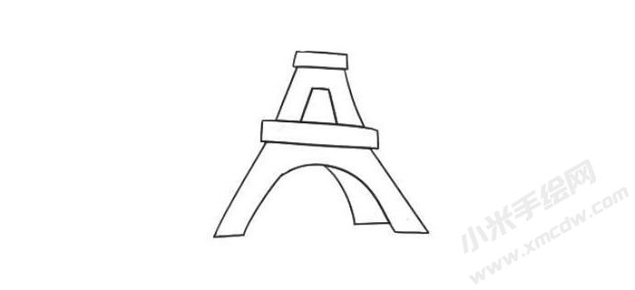 高塔簡(jiǎn)筆畫繪制步驟05.jpg
