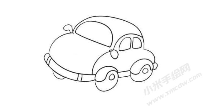 小轎車(chē)簡(jiǎn)筆畫(huà)繪制步驟08.jpg