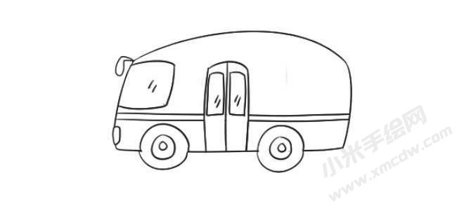 公交車簡(jiǎn)筆畫繪制步驟06.jpg