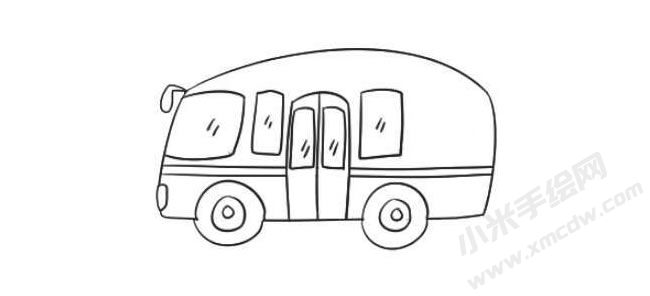 公交車簡(jiǎn)筆畫繪制步驟08.jpg