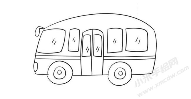 公交車簡(jiǎn)筆畫繪制步驟09.jpg