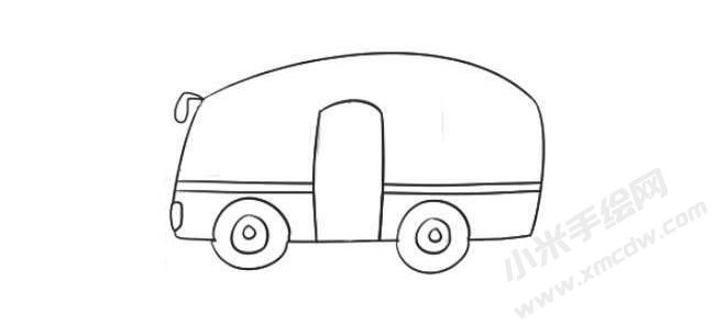 公交車簡(jiǎn)筆畫繪制步驟04.jpg