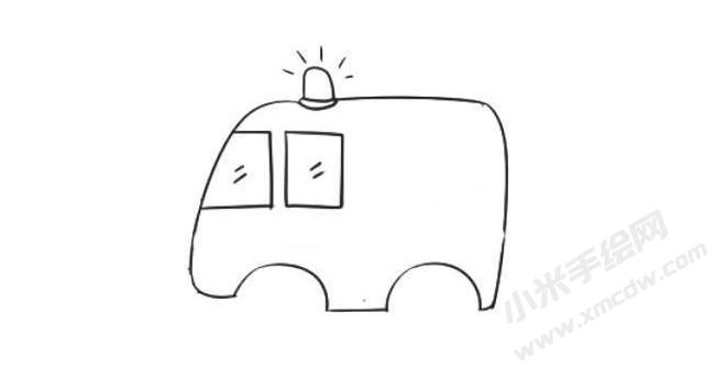 救護(hù)車簡(jiǎn)筆畫(huà)繪制步驟04.jpg