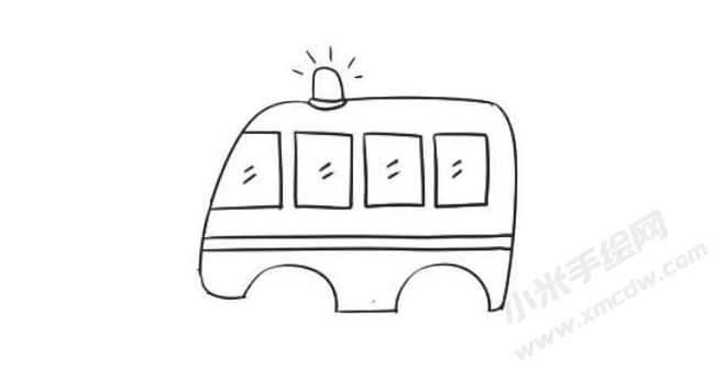 救護(hù)車簡(jiǎn)筆畫(huà)繪制步驟06.jpg