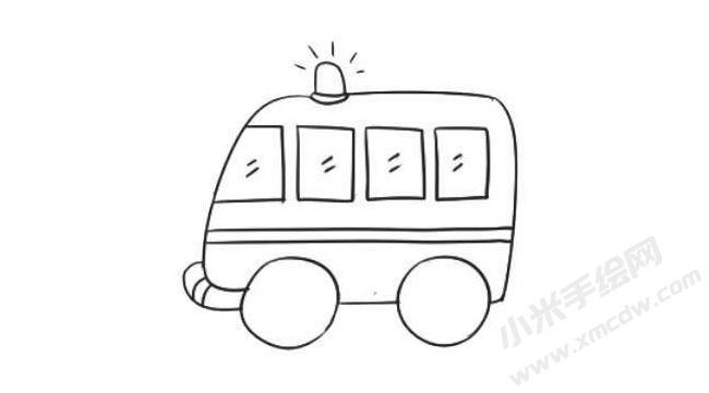 救護(hù)車簡(jiǎn)筆畫(huà)繪制步驟07.jpg
