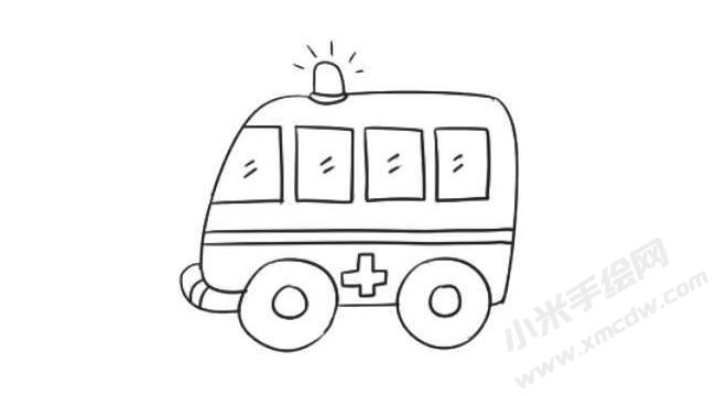 救護(hù)車簡(jiǎn)筆畫(huà)繪制步驟08.jpg