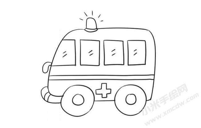救護(hù)車簡(jiǎn)筆畫(huà)繪制步驟09.jpg