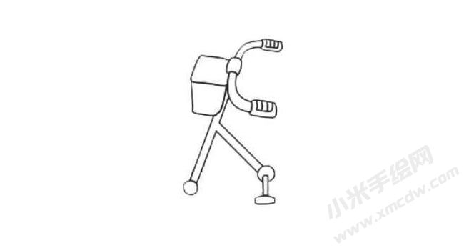 自行車簡(jiǎn)筆畫繪制步驟04.jpg