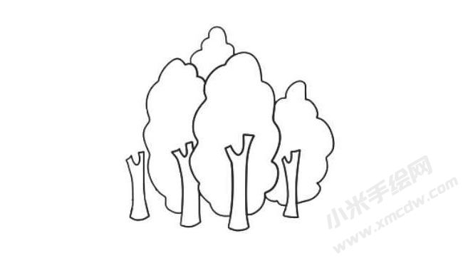 樹(shù)林簡(jiǎn)筆畫(huà)繪制步驟08.jpg