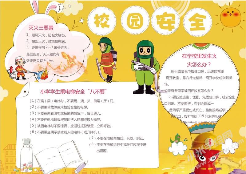 校園消防安全手抄報(bào)模板03.jpeg